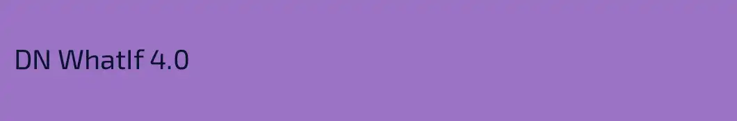 DN WhatIf 4.0